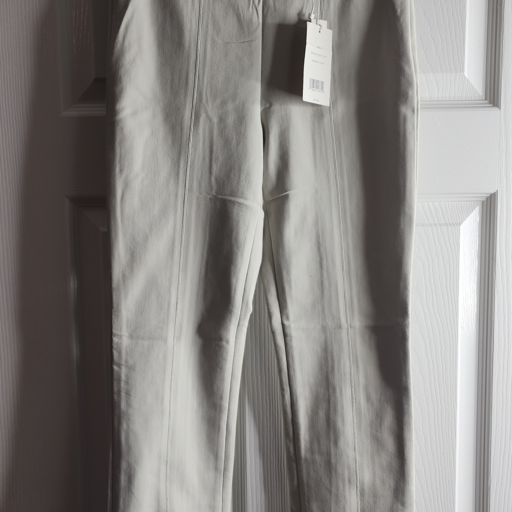 Vince Cream Straight Leg Pants